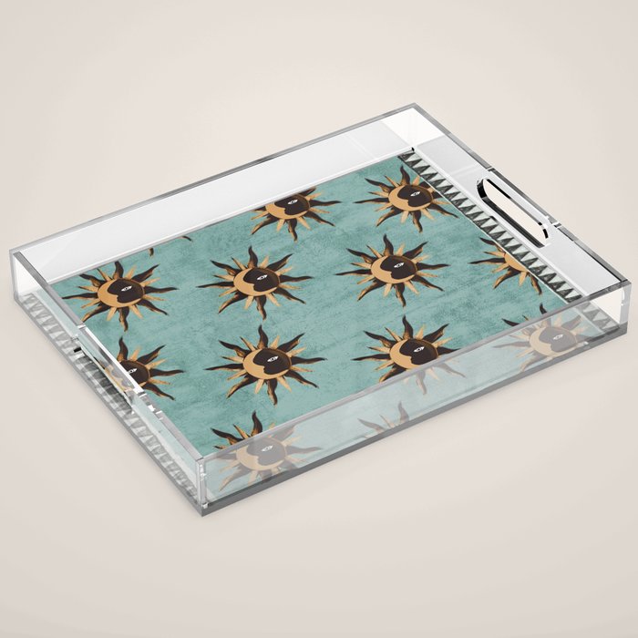 Bohemian Sun 2 Acrylic Tray Gallery Image 1
