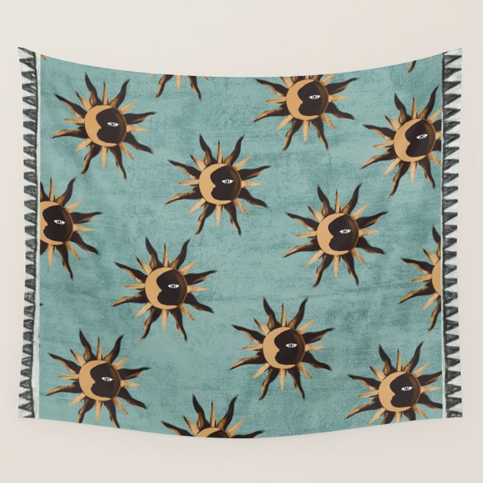 Bohemian Sun 2 Wall Tapestry Gallery Image 1