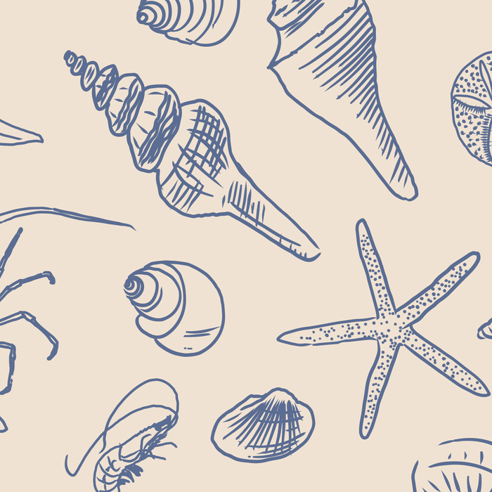 Seahorse Ocean Nautical Coastal Serenity Blue Ivory  Coffee Mug Gallery Image 2