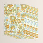 1970s Light Paisley Pattern Wrapping Paper Gallery Image 3
