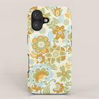 1970s Light Paisley Pattern iPhone Case Gallery Image 1