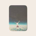 Falling with a hidden smile Bath Mat Gallery Image 1