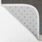 Falling with a hidden smile Bath Mat Gallery Image 2