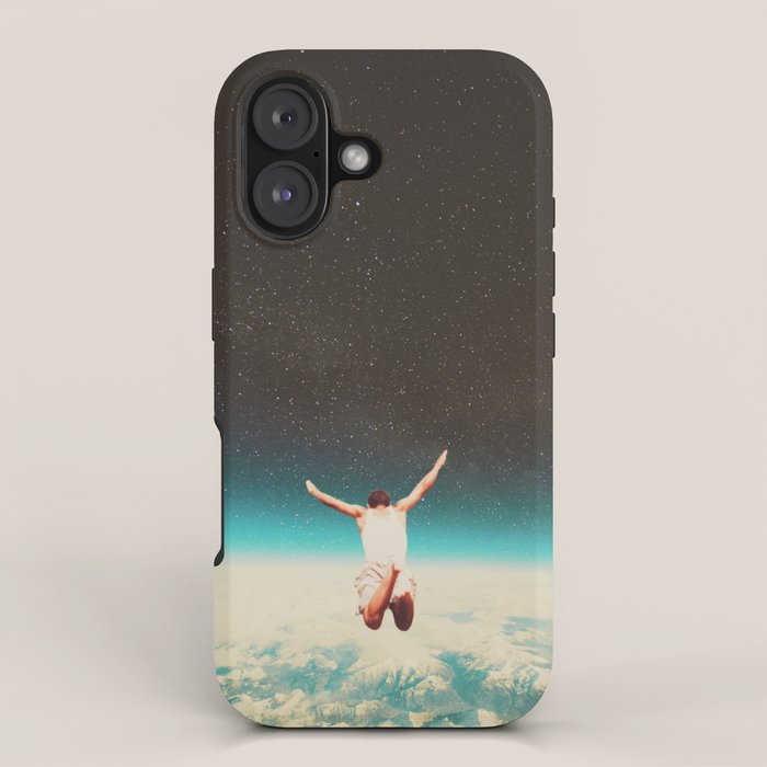 Falling with a hidden smile iPhone Case Gallery Image 1
