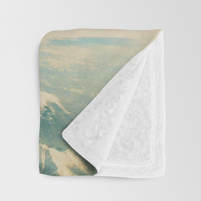 Falling with a hidden smile Throw Blanket Gallery Image 3