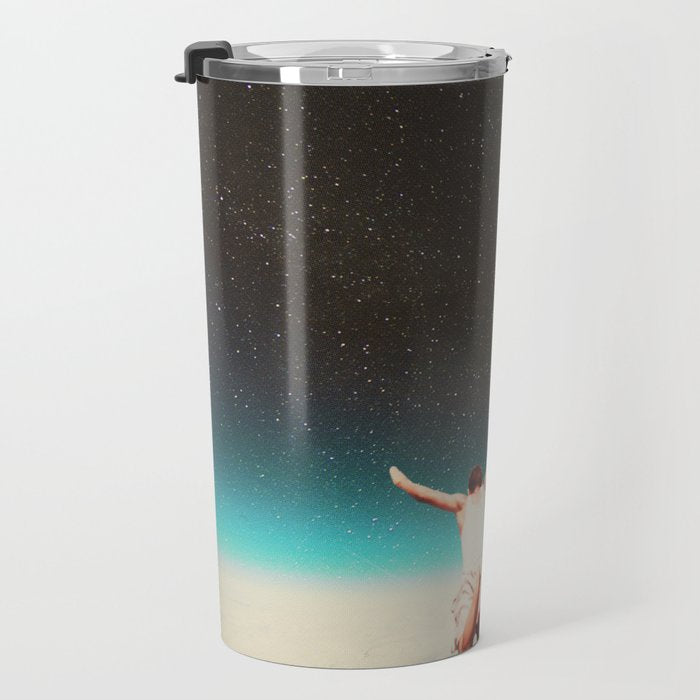 Falling with a hidden smile Travel Mug Gallery Image 3