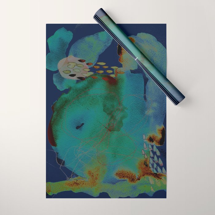 abstract no. 244 Wrapping Paper Gallery Image 1