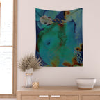 abstract no. 244 Wall Tapestry Gallery Image 2
