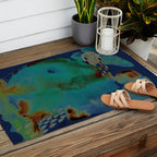 abstract no. 244 Outdoor Rug Gallery Image 2