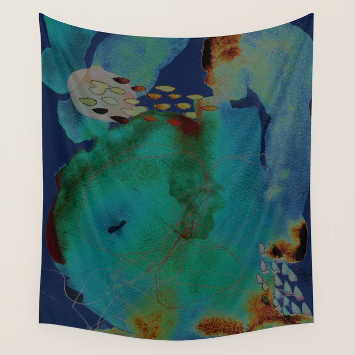 abstract no. 244 Wall Tapestry Gallery Image 4