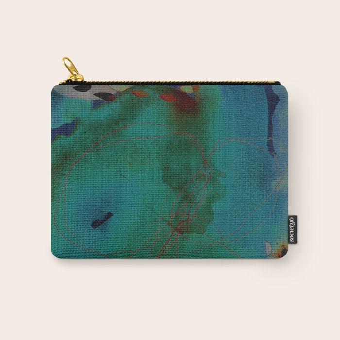 abstract no. 244 Carry All Pouch Gallery Image 1