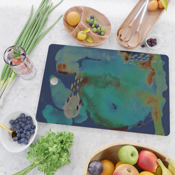 abstract no. 244 Cutting Board Gallery Image 2