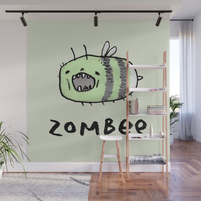 Zombee Wall Mural Gallery Image 1