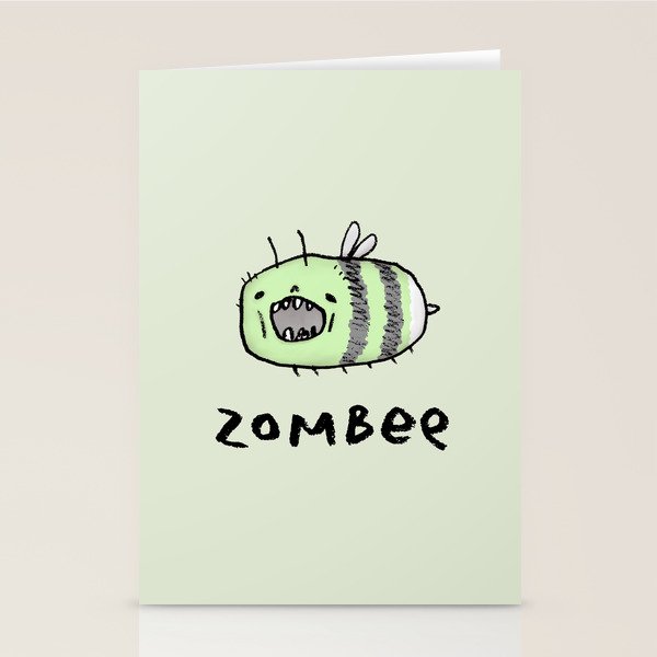 Zombee Stationery Card Gallery Image 2