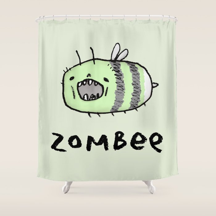 Zombee Shower Curtain Gallery Image 1