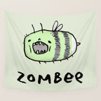 Zombee Wall Tapestry Gallery Image 4
