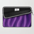 Sand Ripples - Purple Laptop Sleeve Gallery Image 2