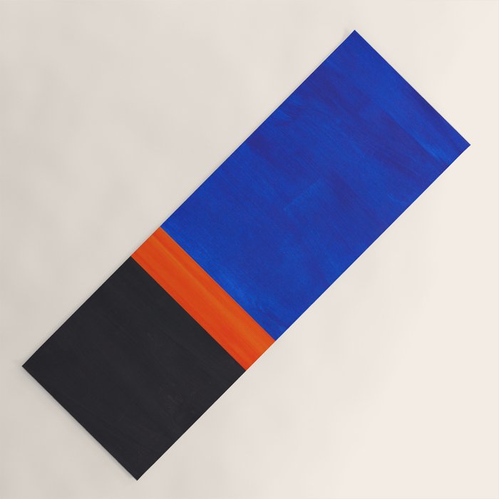 Mid-Night Streak  Yoga Mat Gallery Image 1