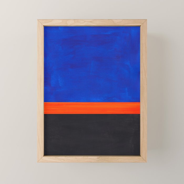 Mid-Night Streak  Mini Art Print Gallery Image 1
