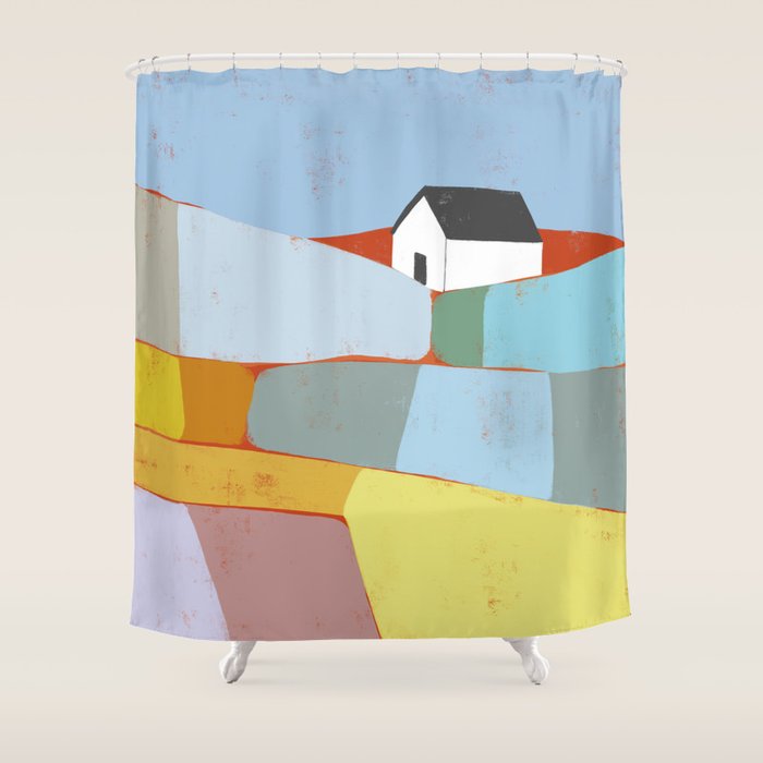 Countryside Shower Curtain Gallery Image 1