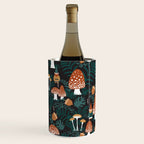 Mushroom Forest Gnomes Wine Chiller Gallery Image 3