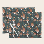 Mushroom Forest Gnomes Placemat Gallery Image 1