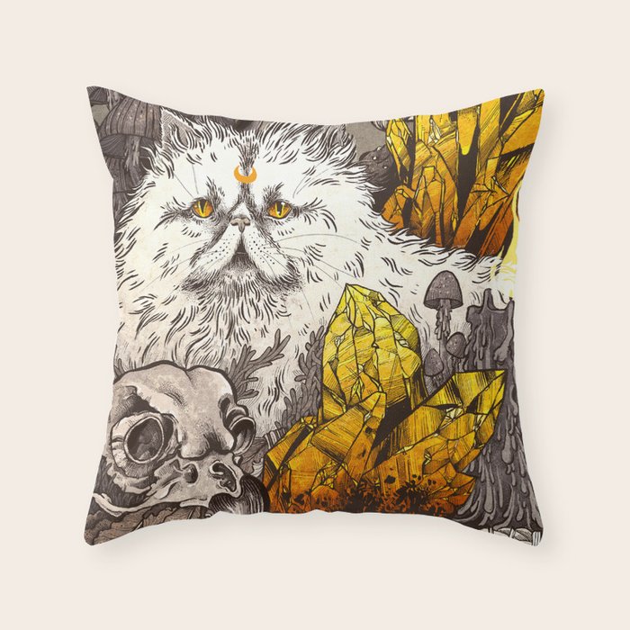 Witchcraft Throw Pillow Gallery Image 1