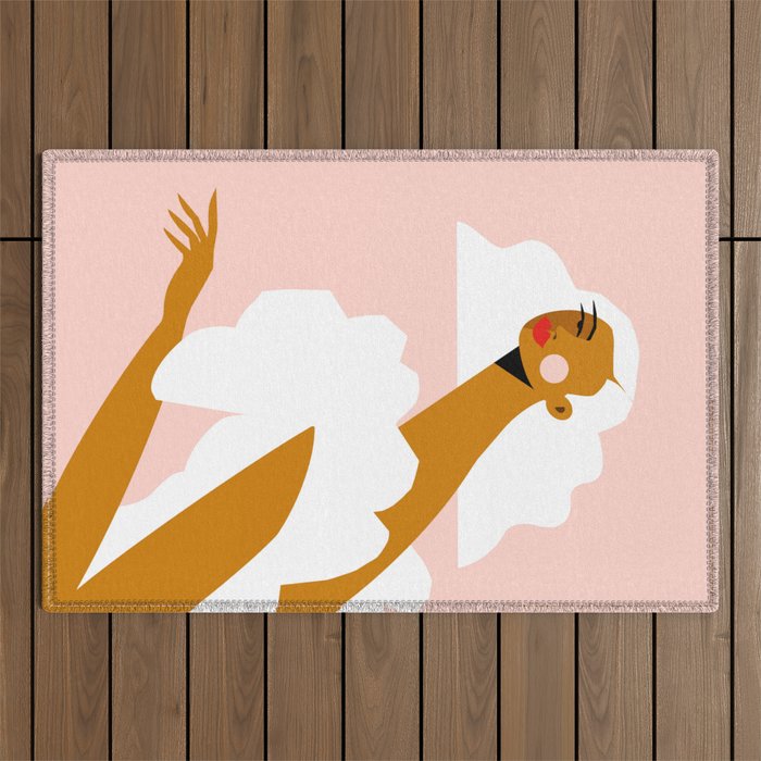 White Dress Outdoor Rug Gallery Image 1