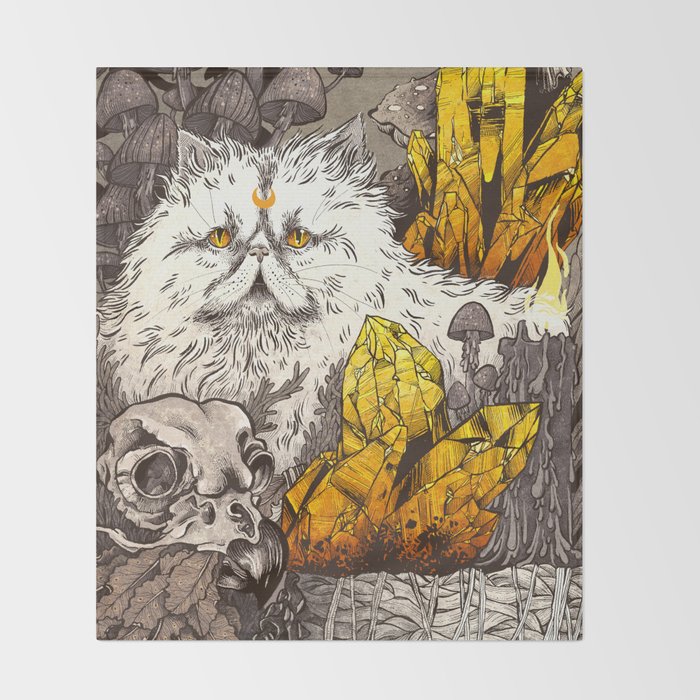 Witchcraft Throw Blanket Gallery Image 2