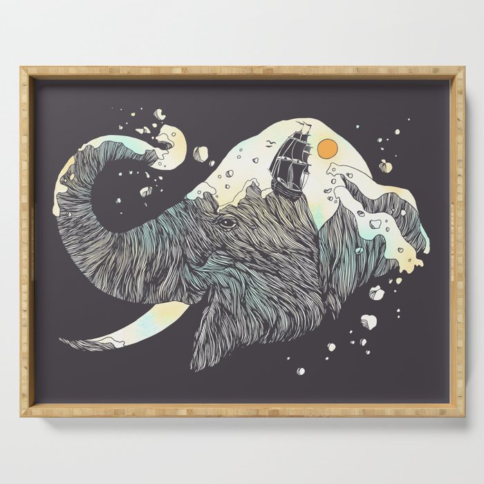 The Grey Gust and the Savage Sea Serving Tray Gallery Image 1