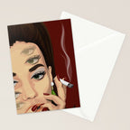 Eye Am Thinking Stationery Card Gallery Image 2
