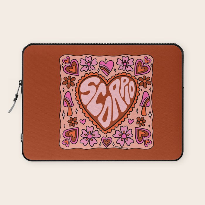 Scorpio Heart Laptop Sleeve Gallery Image 1