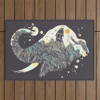 The Grey Gust and the Savage Sea Outdoor Rug Gallery Image 1