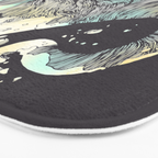 The Grey Gust and the Savage Sea Bath Mat Gallery Image 3