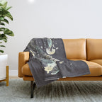 The Grey Gust and the Savage Sea Throw Blanket Gallery Image 1