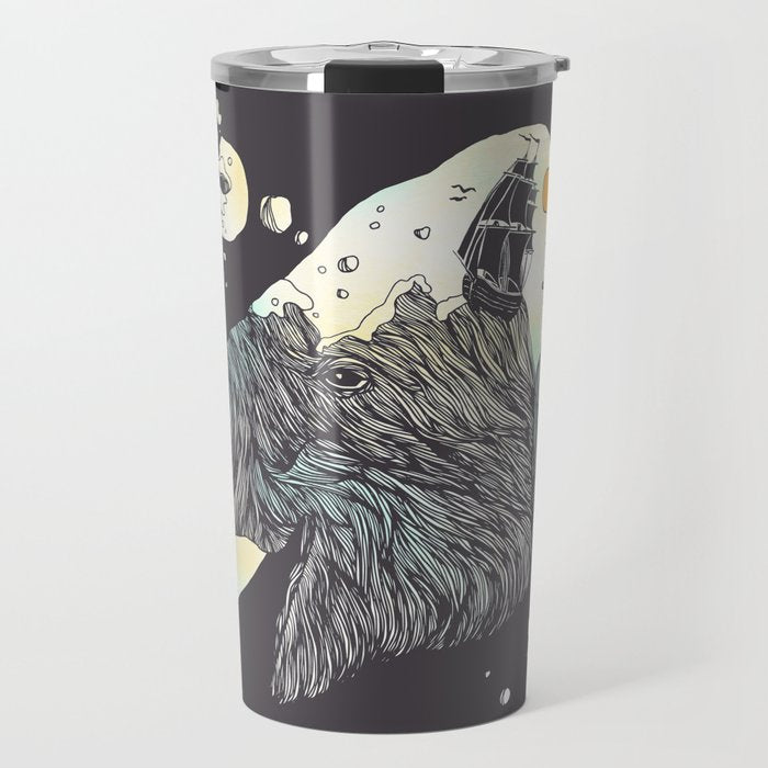 The Grey Gust and the Savage Sea Travel Mug Gallery Image 1