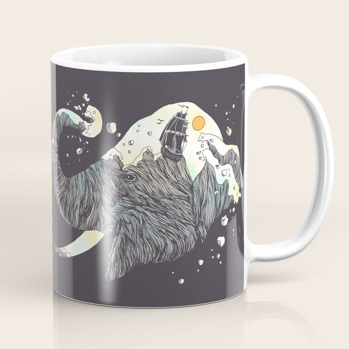 The Grey Gust and the Savage Sea Coffee Mug Gallery Image 1