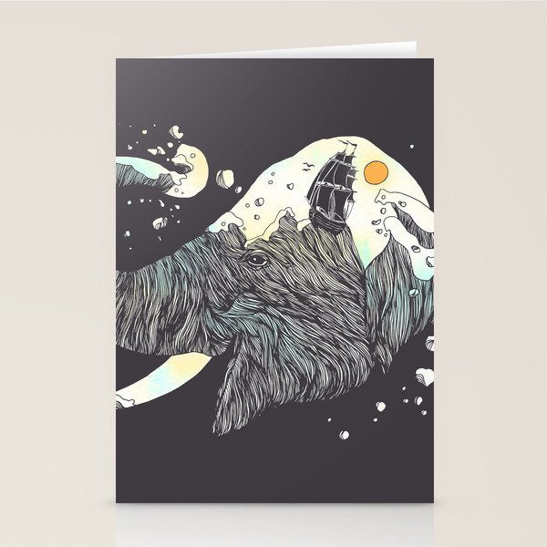 The Grey Gust and the Savage Sea Stationery Card Gallery Image 2