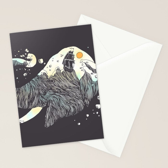 The Grey Gust and the Savage Sea Stationery Card Gallery Image 2