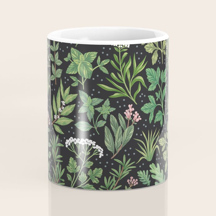 Herbs & Spices - dark Coffee Mug Gallery Image 4