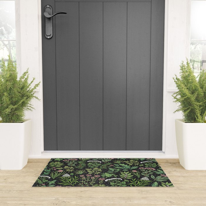Herbs & Spices - dark Welcome Mat Gallery Image 3