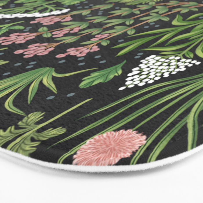 Herbs & Spices - dark Bath Mat Gallery Image 3