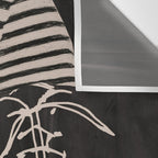 Good Mood  Line Art Wall Tapestry Gallery Image 3