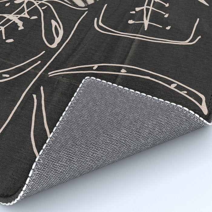 Good Mood  Line Art Rug Gallery Image 4