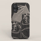 Good Mood  Line Art iPhone Case Gallery Image 1