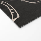 Good Mood  Line Art Welcome Mat Gallery Image 2
