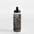 Good Mood  Line Art Water Bottle Gallery Image 2