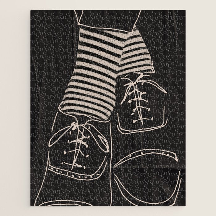 Good Mood  Line Art Jigsaw Puzzle Gallery Image 1