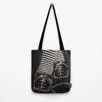 Good Mood  Line Art Tote Bag Gallery Image 2