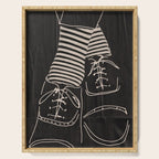 Good Mood  Line Art Serving Tray Gallery Image 1